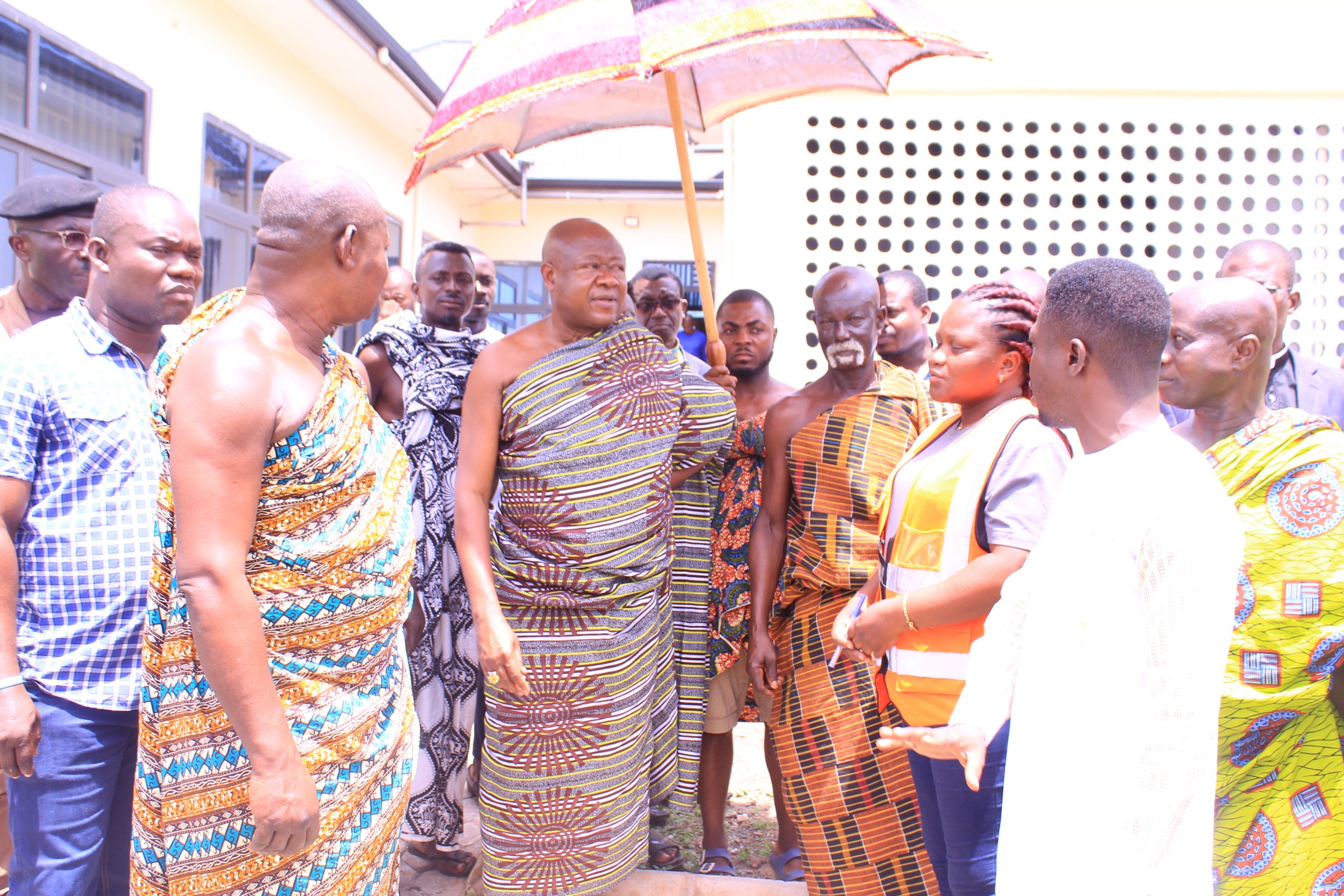 DCE, Kumawu Traditional Council inspect projects in Kumawu