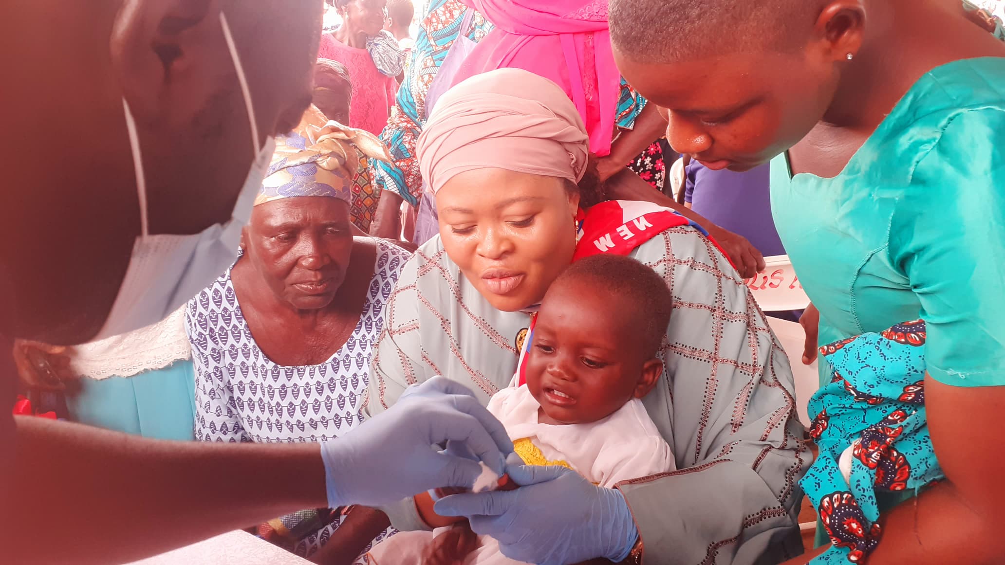 O/R: NPP Nkwanta South PC Organises free health screening for constituents